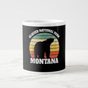 Glacier National Park Polar Bear Lover Jumbo-Tasse