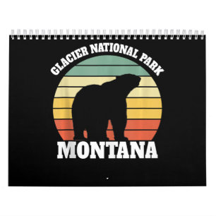 Glacier National Park Polar Bear Lover Kalender