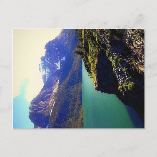 Glacier National Park Postcard Postkarte (Vorderseite)