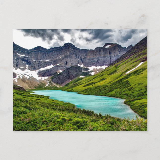 Glacier National Park Postcard Postkarte (Vorderseite)