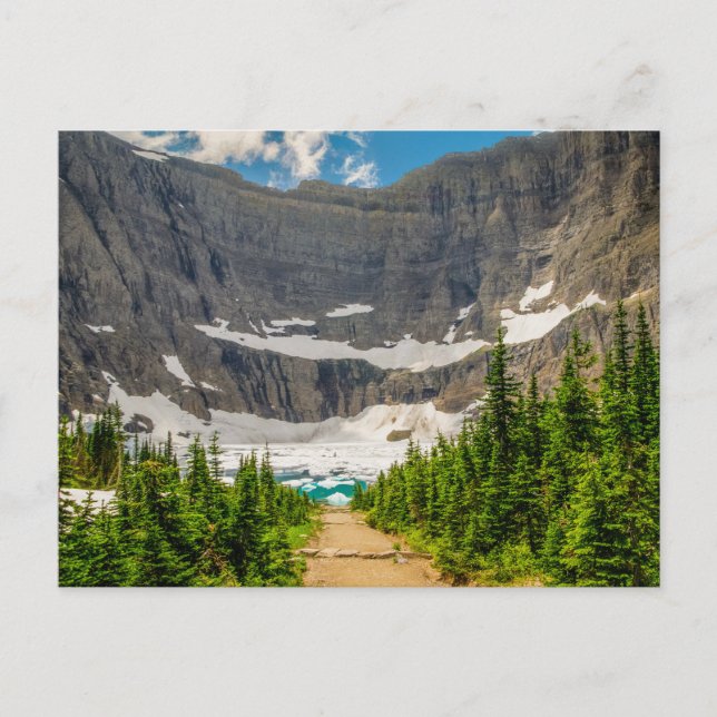 Glacier National Park Postkarte (Vorderseite)