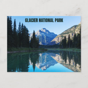 Glacier National Park Postkarte