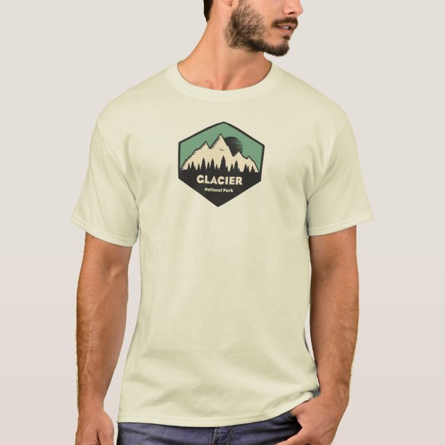 Glacier National Park T-Shirt (Vorderseite)