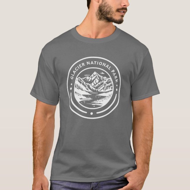 Glacier National Park T-Shirt (Vorderseite)