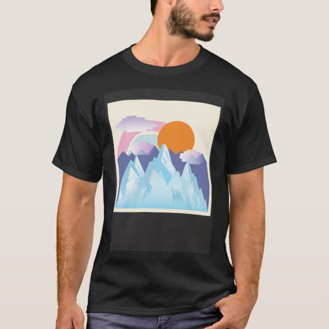 Glacier National Park T-Shirt (Vorderseite)