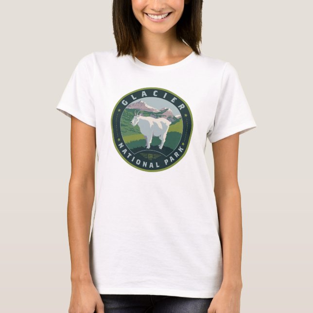 Glacier National Park T-Shirt (Vorderseite)