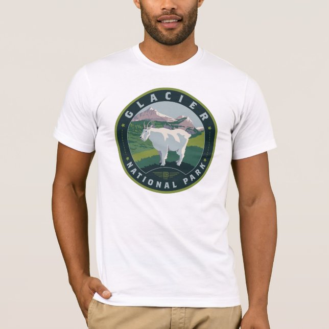 Glacier National Park T-Shirt (Vorderseite)