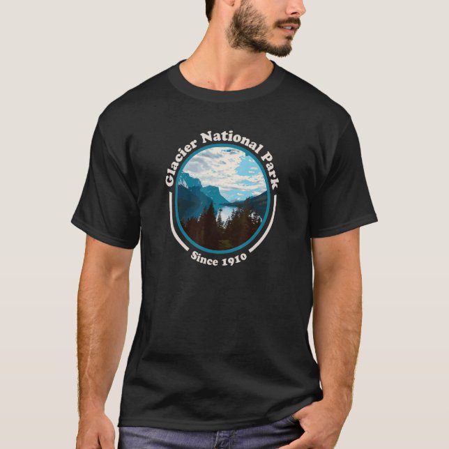 Glacier National Park T-Shirt (Vorderseite)