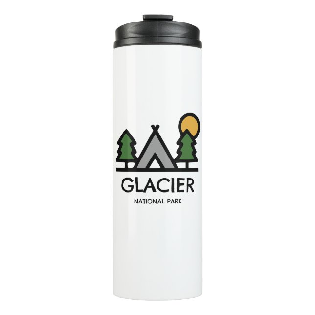 Glacier National Park Thermosbecher (Vorderseite)