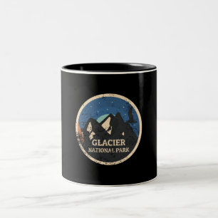 Glacier National Park Zweifarbige Tasse