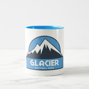 Glacier National Park Zweifarbige Tasse