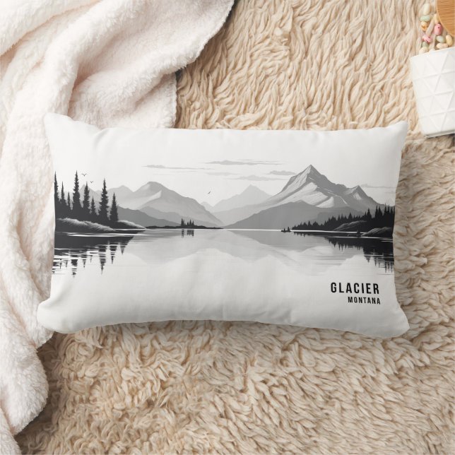 Glacier Nationalpark Decorative Kissen (Decke)