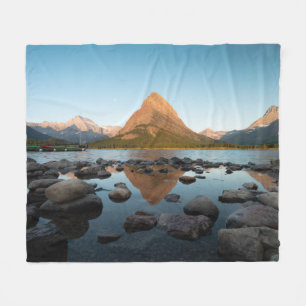 Glacier Nationalpark des Mountainsee- Fleecedecke