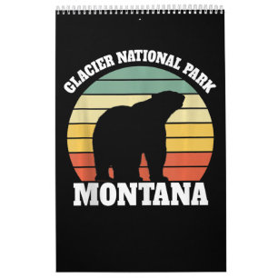 Glacier-Nationalpark Eisbärenliebhaber Kalender
