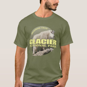 Glacier Nationalpark (Gebirgsziege) GEWICHT T-Shirt