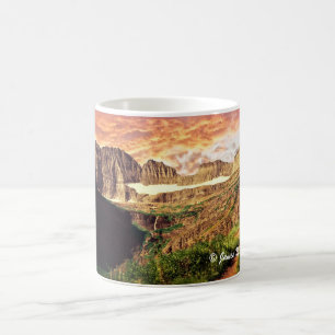 Glacier Nationalpark Grinnell Gletscher-Spur Tasse
