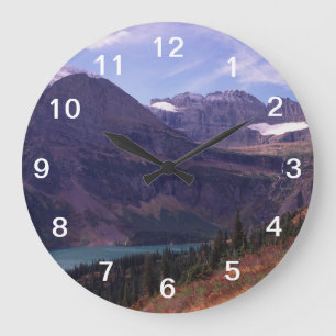 Glacier Nationalpark Große Wanduhr