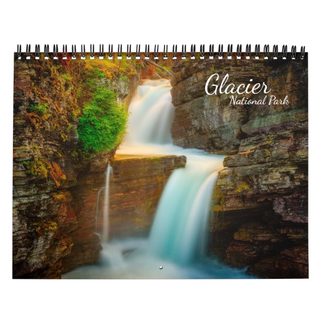 Glacier Nationalpark-Kalender Kalender (Titelbild)
