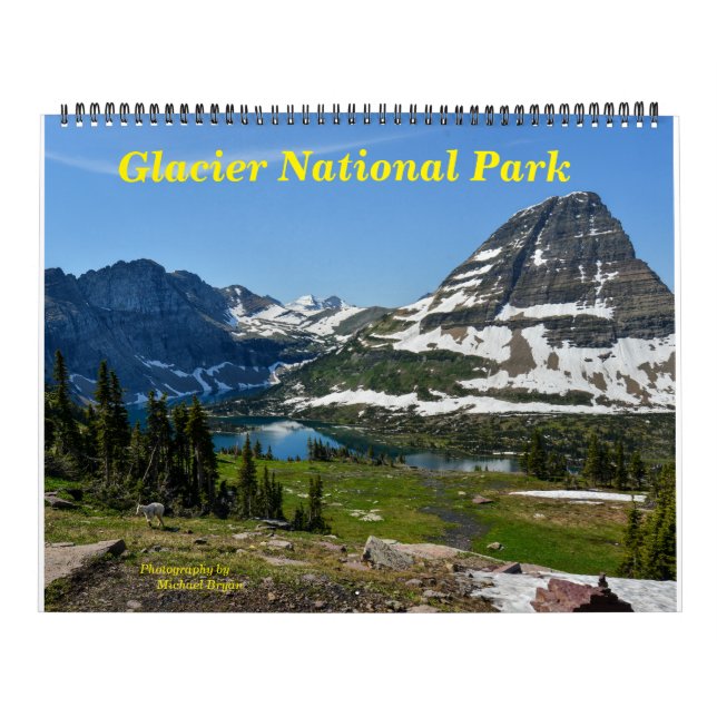 Glacier Nationalpark-Kalender Kalender (Titelbild)