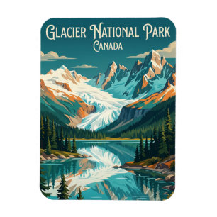 Glacier-Nationalpark Kanada Magnet