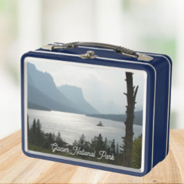 Glacier Nationalpark Landschaft Metall Brotdose