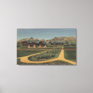 Glacier Nationalpark, M.Ü. - Park-Hotel Ost Leinwanddruck