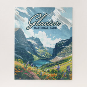 Glacier Nationalpark Montana Puzzle