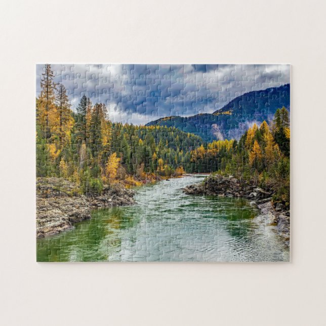 Glacier Nationalpark Montana Puzzle (Horizontal)