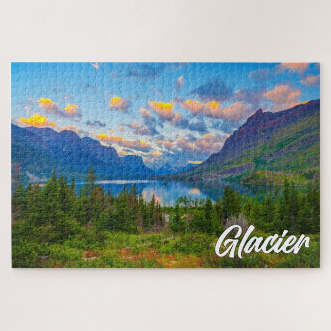 Glacier-Nationalpark, Montana Puzzle (Horizontal)