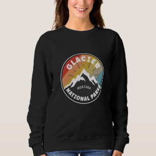 Glacier Nationalpark Montana Sweatshirt