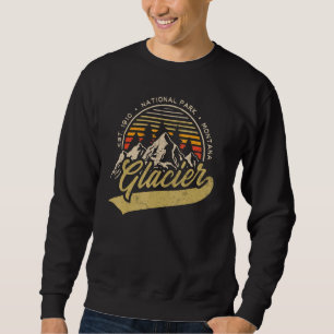 Glacier Nationalpark Montana Sweatshirt