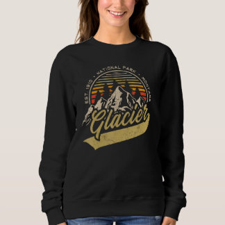 Glacier Nationalpark Montana Sweatshirt