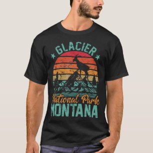 Glacier Nationalpark Montana T-Shirt