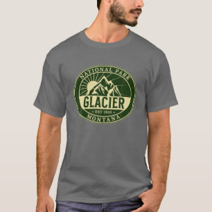Glacier Nationalpark Montana T-Shirt