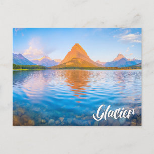 Glacier-Nationalpark, Montana, Vereinigte Staaten Postkarte