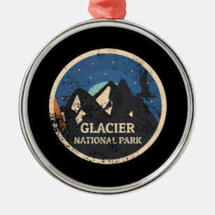 Glacier-Nationalpark Ornament Aus Metall
