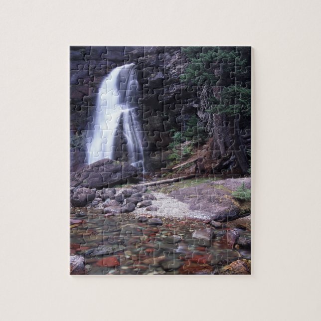 Glacier Nationalpark Puzzle (Vertikal)