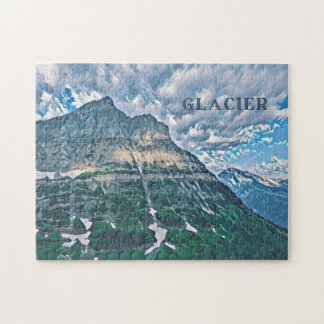 Glacier-Nationalpark Puzzle
