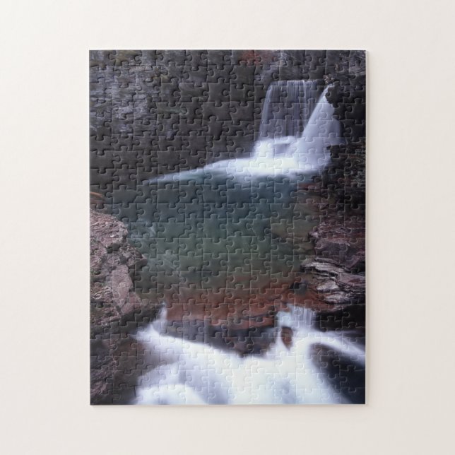 Glacier Nationalpark Puzzle (Vertikal)