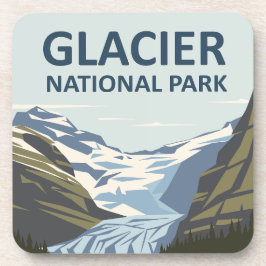 Glacier Nationalpark Reisen Getränkeuntersetzer