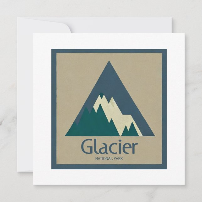 Glacier Nationalpark Rustikal (Vorderseite)