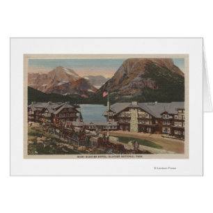 Glacier Nationalpark, viel M.Ü. - Gletscher-Hotel