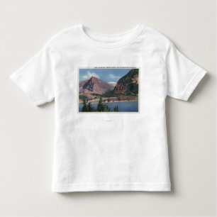 Glacier Nationalpark, viel M.Ü. - Gletscher-Hotel Kleinkind T-shirt