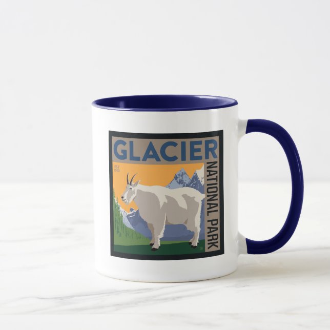 Glacier-Nationalpark | Ziege Tasse (Rechts)