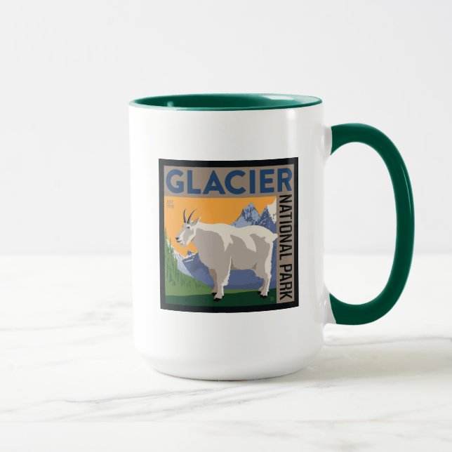 Glacier-Nationalpark | Ziege Tasse (Rechts)