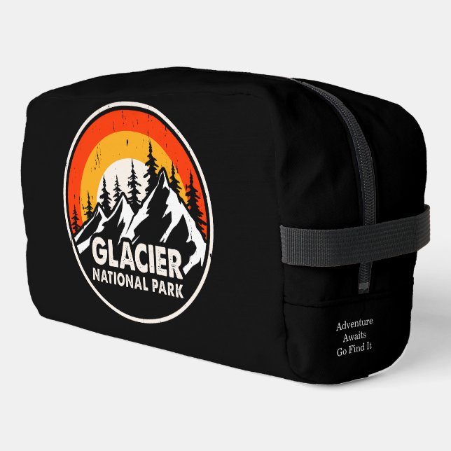 Glacier Park Adventures Waschbeutel (Linke Seite)