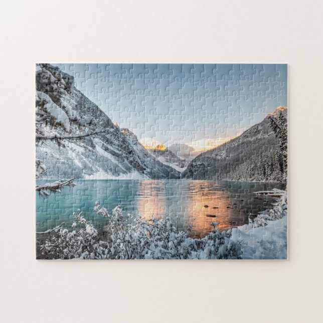 Glacier Park Winter Puzzle (Horizontal)