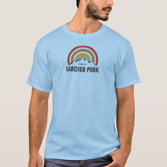 Glacier Peak, Washington T-Shirt (Vorderseite)