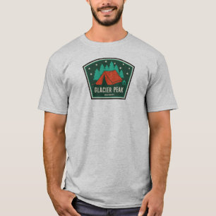 Glacier Peak Wilderness Camping T-Shirt