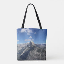 Glacier Point Yosemite Blue Fotografy Tote Bag